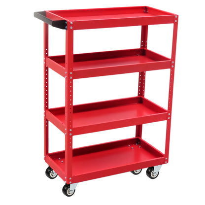 Set of 4 1"/1.25"/2" PVC Furniture Casters Wear Resistant Mute Universal Heavy Trolley Wheels 360 Degrees Swivel Castor