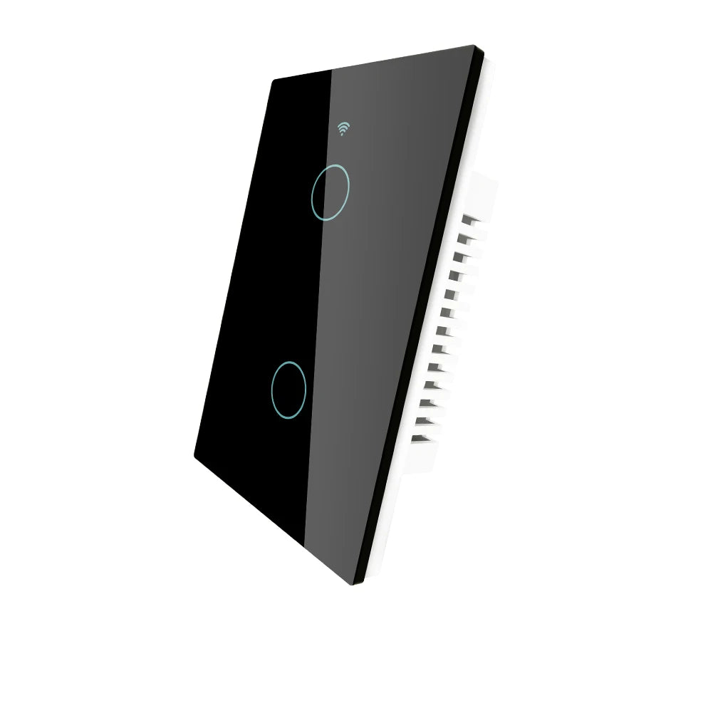 Smart Glass Panel Switch Smart Life/Tuya App Multi-Control Association, Voice Control with Alexa,Google Home,1/2/3/4 Gang