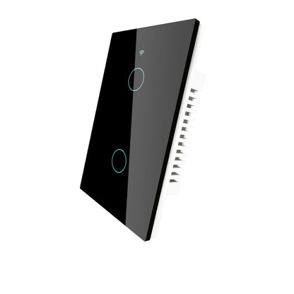 Smart Glass Panel Switch Smart Life/Tuya App Multi-Control Association, Voice Control with Alexa,Google Home,1/2/3/4 Gang